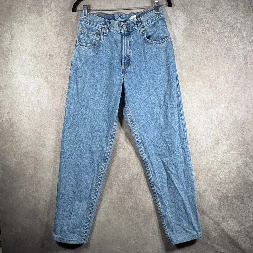 Vintage Levi's Jeans Mens 28x32 Blue 560 Loose Fit Tapered Leg Light Wash Y2K